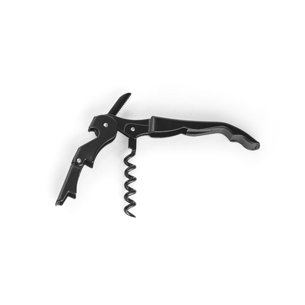 Saca-rolhas Metal Preto - Abridor de Garrafas - MALBEC BK - Ref. 94298
