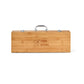 BOTTURA - Kit Churrasco Maleta Bambu e 6 Peças - Ref. 93844