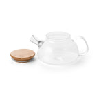 SNEAD - Bule em Vidro Borossilicato com Tampa e Bambu 750ml - Ref. 94238