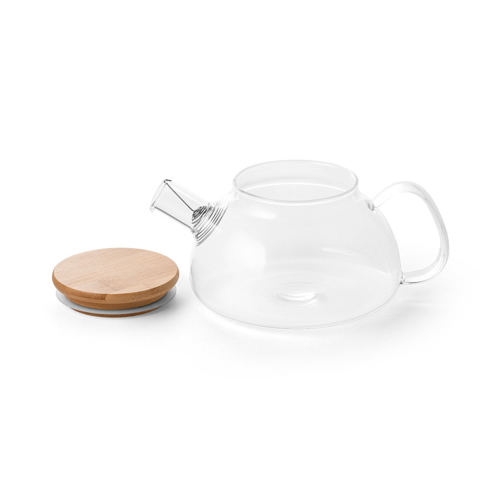 SNEAD - Bule em Vidro Borossilicato com Tampa e Bambu 750ml - Ref. 94238