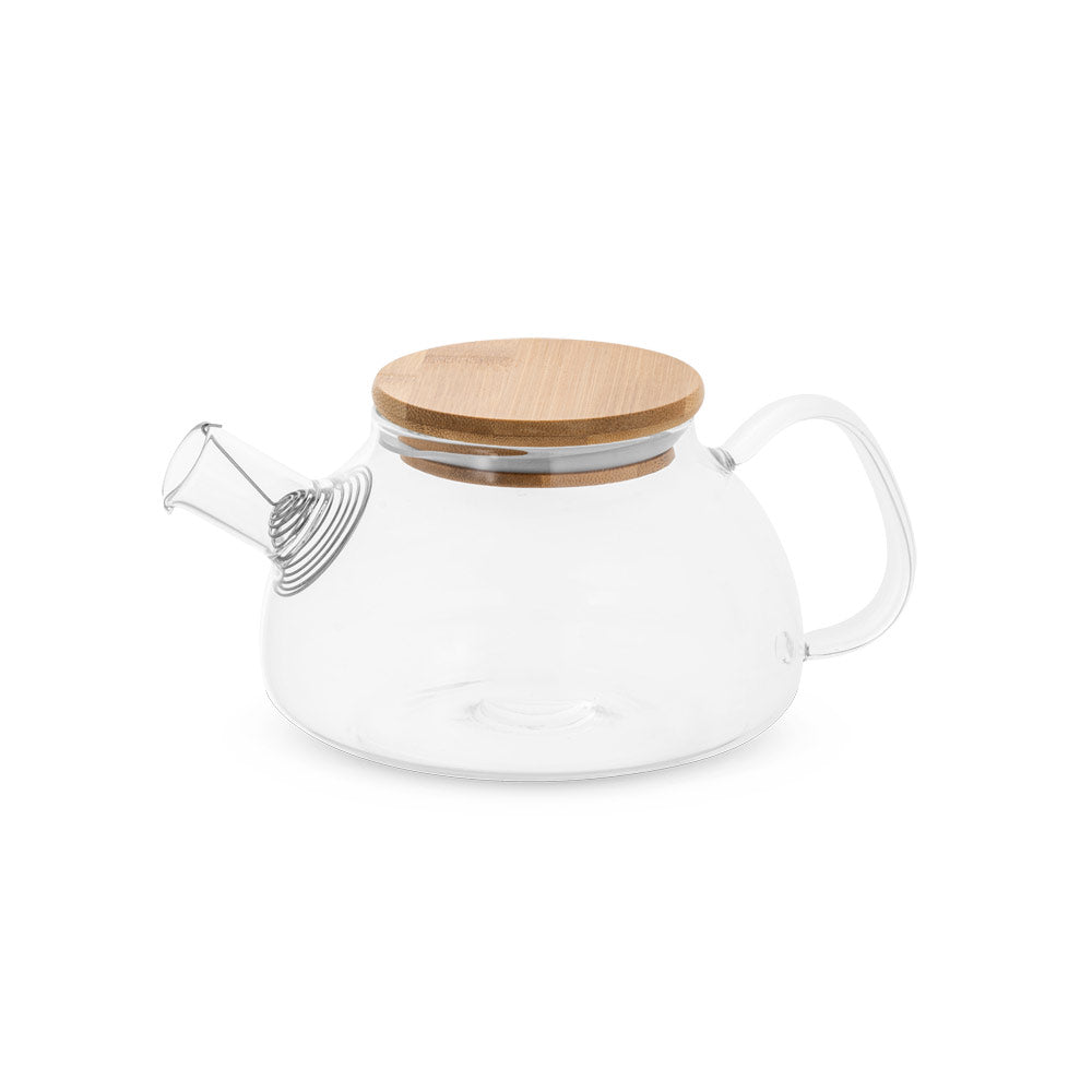 SNEAD - Bule em Vidro Borossilicato com Tampa e Bambu 750ml - Ref. 94238