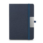 Kit Caderno A5 e Caneta Metálica em RPET Reciclável - Ref. CAD155