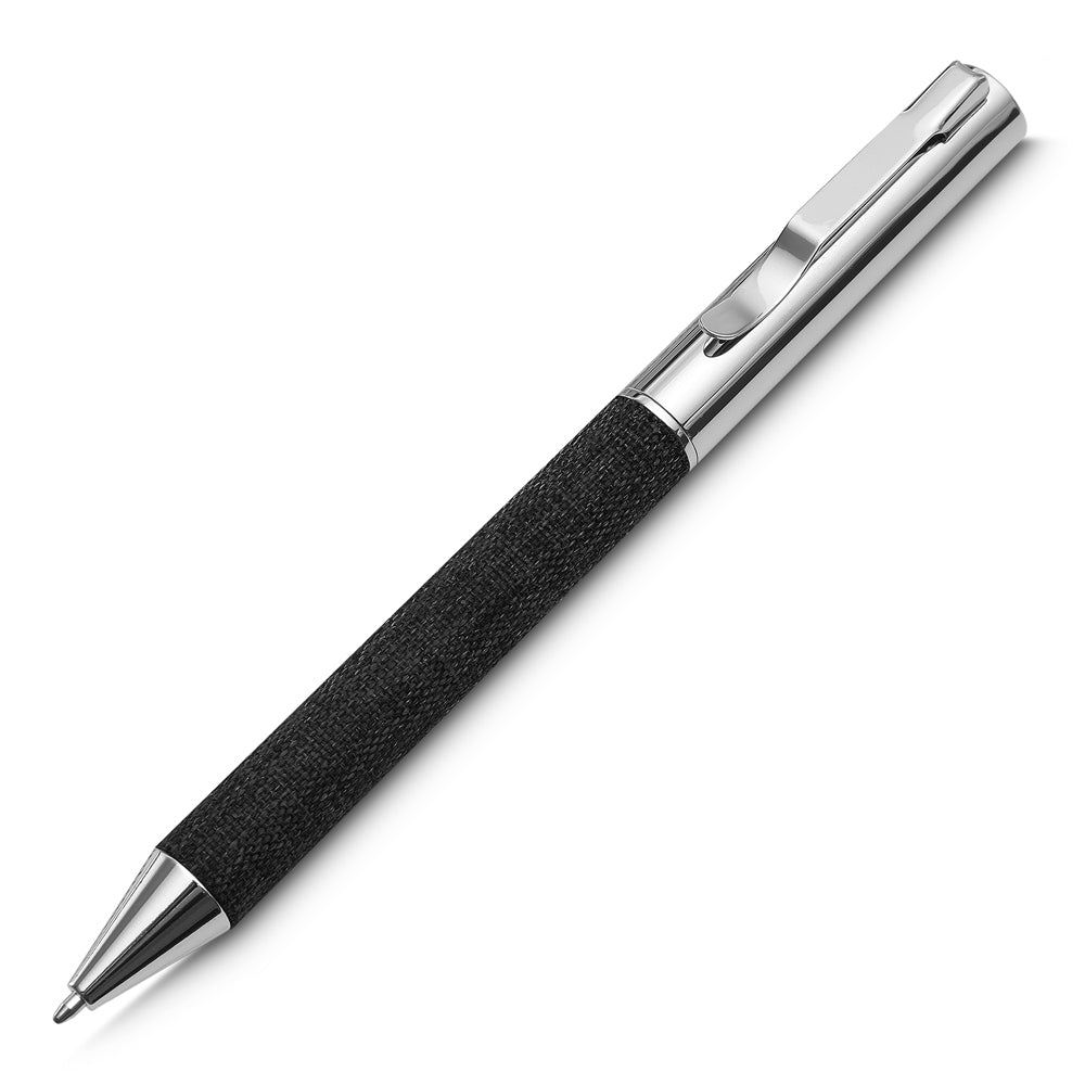 Kit Caderno A5 e Caneta Metálica em RPET Reciclável - Ref. CAD155