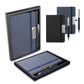 Kit Caderno A5 e Caneta Metálica em RPET Reciclável - Ref. CAD155