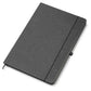 Kit Escritório com Caderno Capa em Couro Reciclado e Caneta Metálica - Ref. CAD180