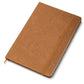 Kit Escritório com Caderno Capa em Couro Reciclado e Caneta Metálica - Ref. CAD180
