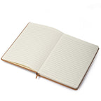Kit Escritório com Caderno Capa em Couro Reciclado e Caneta Metálica - Ref. CAD180