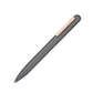 Kit Caderno A5 Detalhes Dourados e Caneta Twist - Ref. CAD450