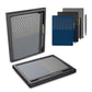 Kit Caderno A5 Detalhes Dourados e Caneta Twist - Ref. CAD450