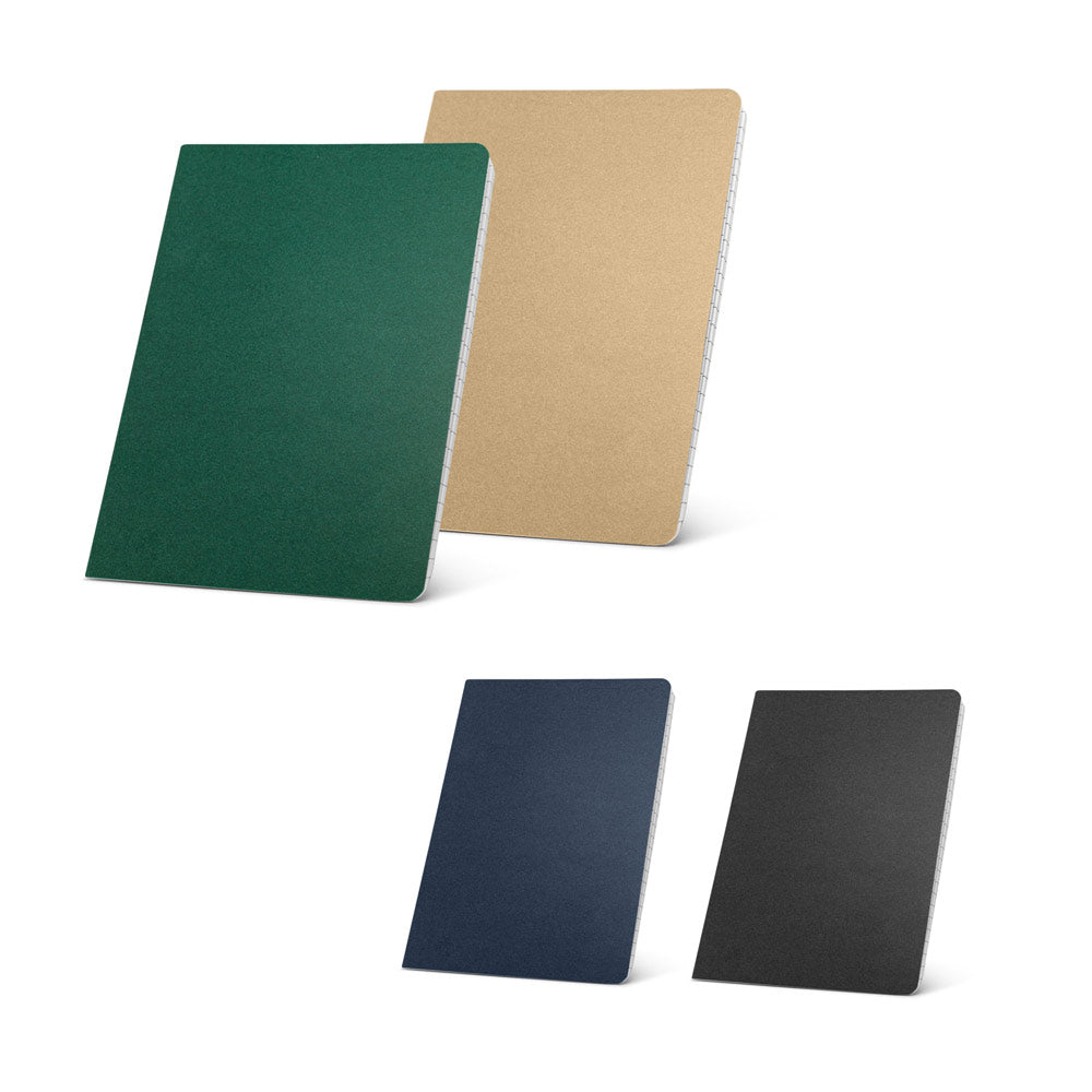 ECOWN - Caderno de Brochura A5 Pautado Capa Kraft - Ref. 93495