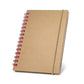 MARLOWE - Caderno A6 Capa Dura Kraft Pautado - Ref. 93707