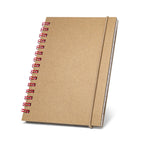 MARLOWE - Caderno A6 Capa Dura Kraft Pautado - Ref. 93707