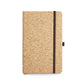 RUSHDIE A5 - Caderno Capa Dura Cortiça com Suporte de Caneta - Ref. 53807