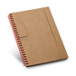 GARDEN - Caderno B6 Capa Dura em Cartão Kraft com Suporte de Caneta - Ref. 93708