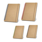 MARLOWE - Caderno A6 Capa Dura Kraft Pautado - Ref. 93707