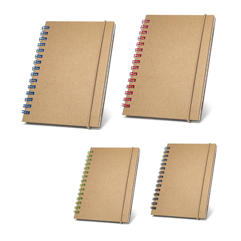 MARLOWE - Caderno A6 Capa Dura Kraft Pautado - Ref. 93707