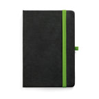 ROTH - Caderno A5 Capa Dura em PU Pautado Elástico e Porta Caneta Colorido - Ref. 93592