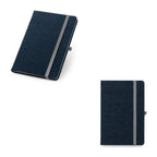 DENIM - Caderno A5 Capa Dura Tipo Jeans Pautado - Ref. 93594
