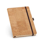 PORTEL A5 - Caderno Capa Cortiça com Suporte de Caneta - Ref. 93730