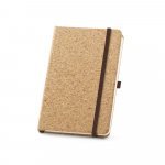 RUSHDIE A5 - Caderno Capa Dura Cortiça com Suporte de Caneta - Ref. 53807