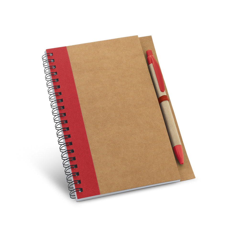 ASIMOV - Caderno B6 Wire-ô com Capa e Caneta Kraft - Folhas Listas - Ref. 93715