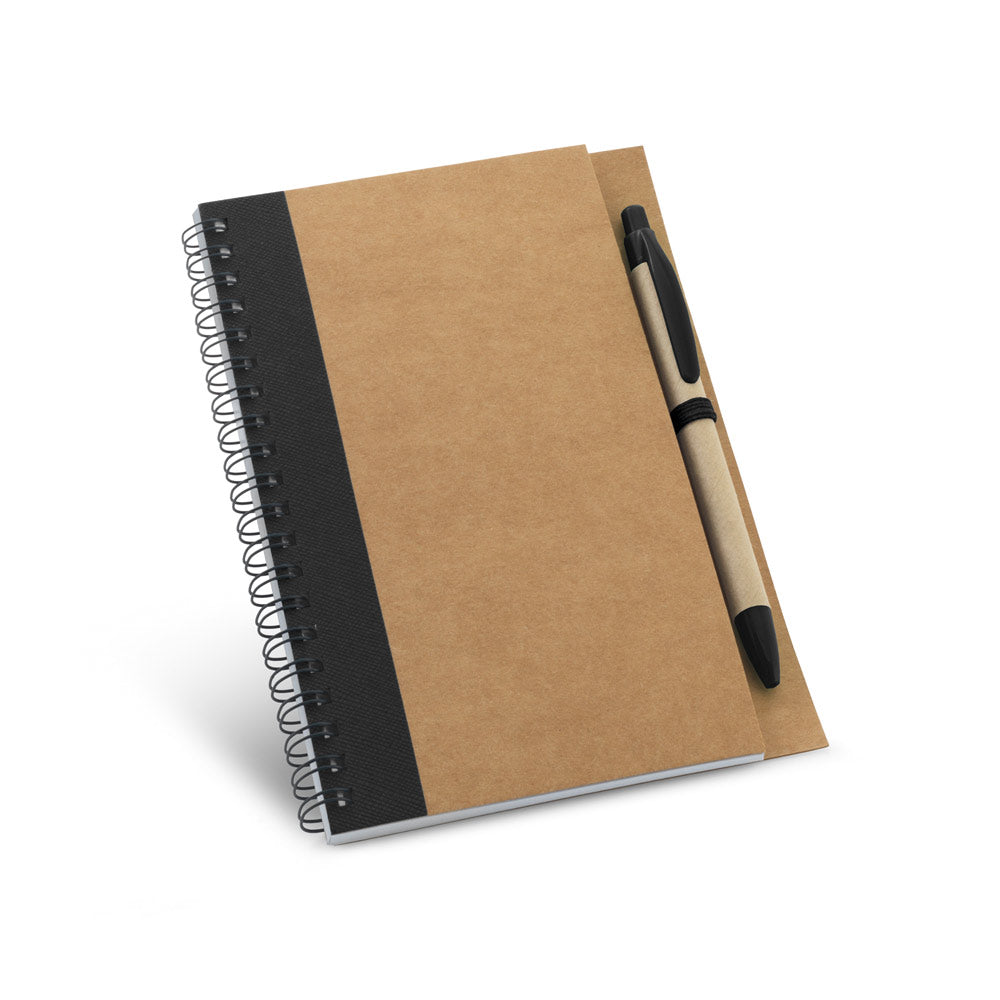 ASIMOV - Caderno B6 Wire-ô com Capa e Caneta Kraft - Folhas Listas - Ref. 93715