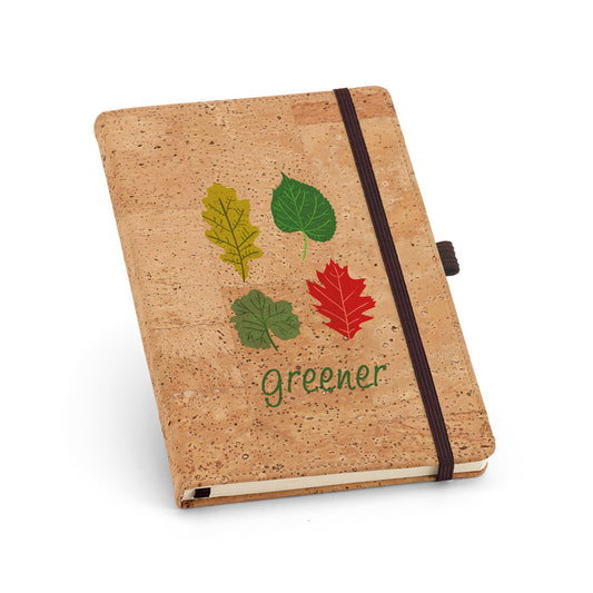 PORTEL A5 - Caderno Capa Cortiça com Suporte de Caneta - Ref. 93730