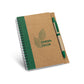 ASIMOV - Caderno B6 Wire-ô com Capa e Caneta Kraft - Folhas Listas - Ref. 93715