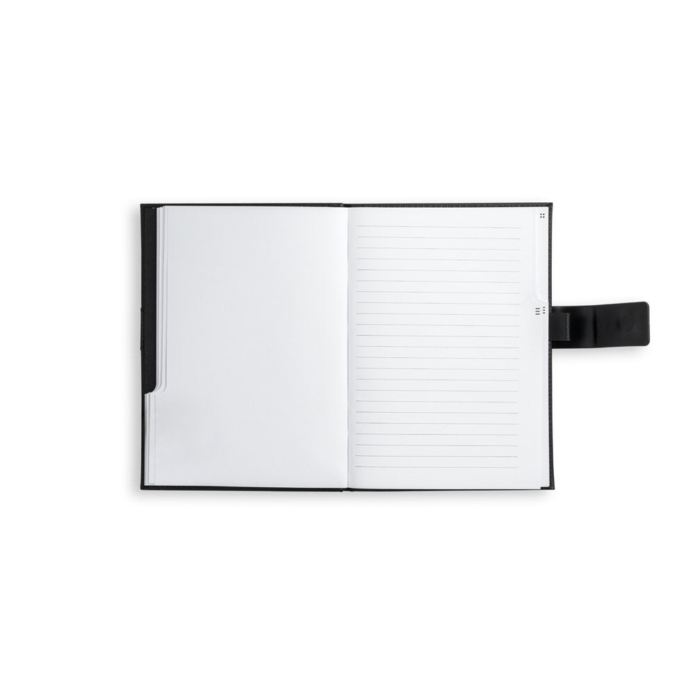 EMPIRE A5 - Caderno A5 Capa Couro e Fecho Magnético - Folhas Lisas e Pontilhadas - Ref. 53633