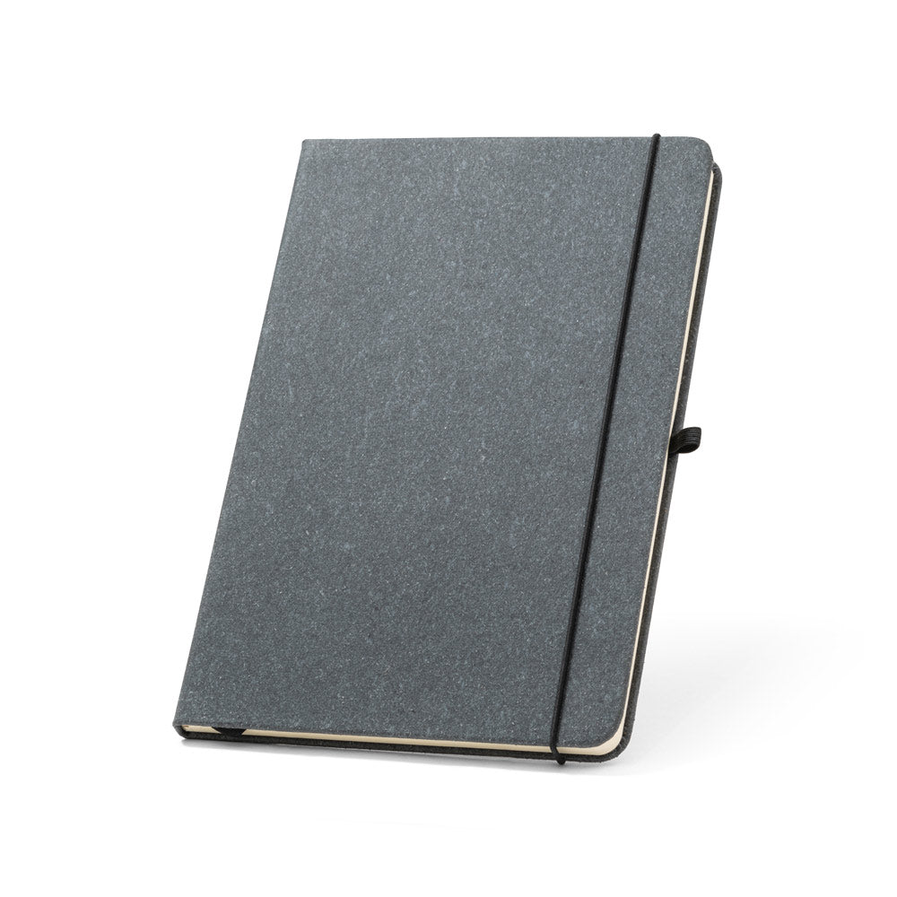 MATISSE II - Caderno A5 Capa Couro Reciclado com Pauta - Ref. 53628