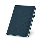CARREY - Caderno A5 Capa Dura em Tecido com Suporte de Caneta - Ref. 93725