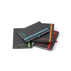 ROTH - Caderno A5 Capa Dura em PU Pautado Elástico e Porta Caneta Colorido - Ref. 93592