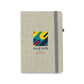 CARREY - Caderno A5 Capa Dura em Tecido com Suporte de Caneta - Ref. 93725