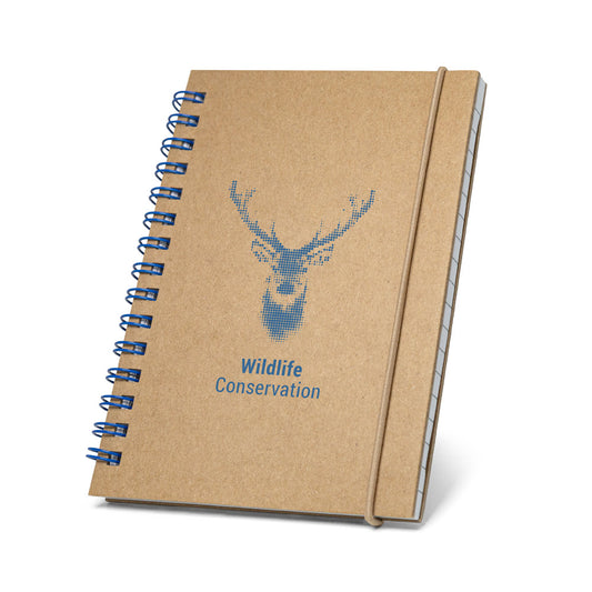 MARLOWE - Caderno A6 Capa Dura Kraft Pautado - Ref. 93707