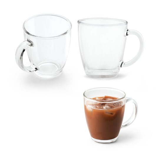 LUNKINA - Caneca de Vidro 390ml - Ref. 94768