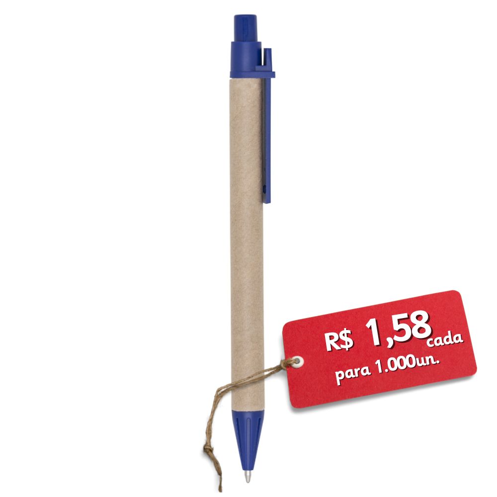 Caneta de Papel - PAPER PEN PRIME - Personalizada - Ref. 00002