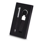 Kit Caneta e Chaveiro em Metal Personalizados  - Ref. CJ100