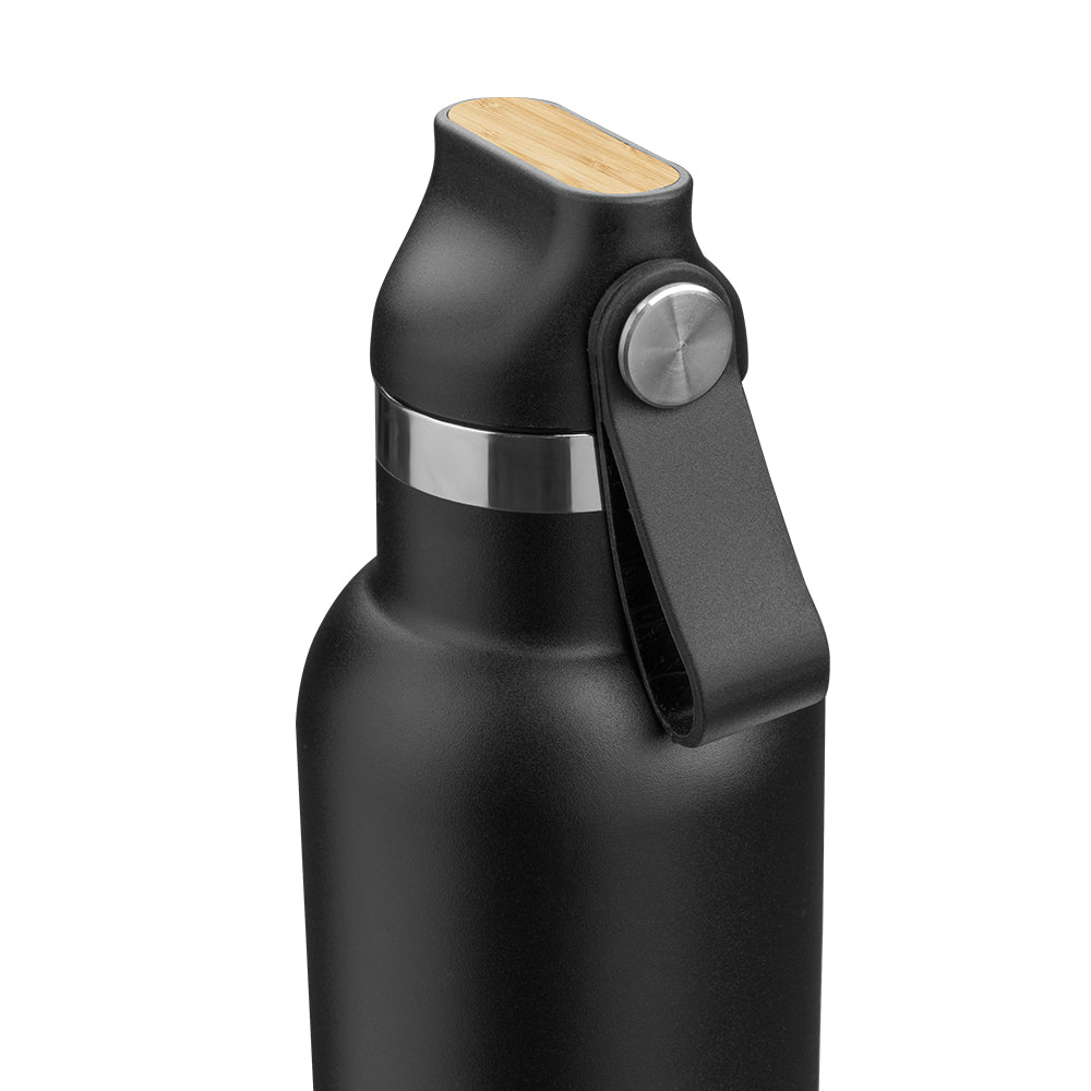 Kit Escritório com Caderno Capa Dura, Caneta e Garrafa Térmica 650ml - Ref. CJ315