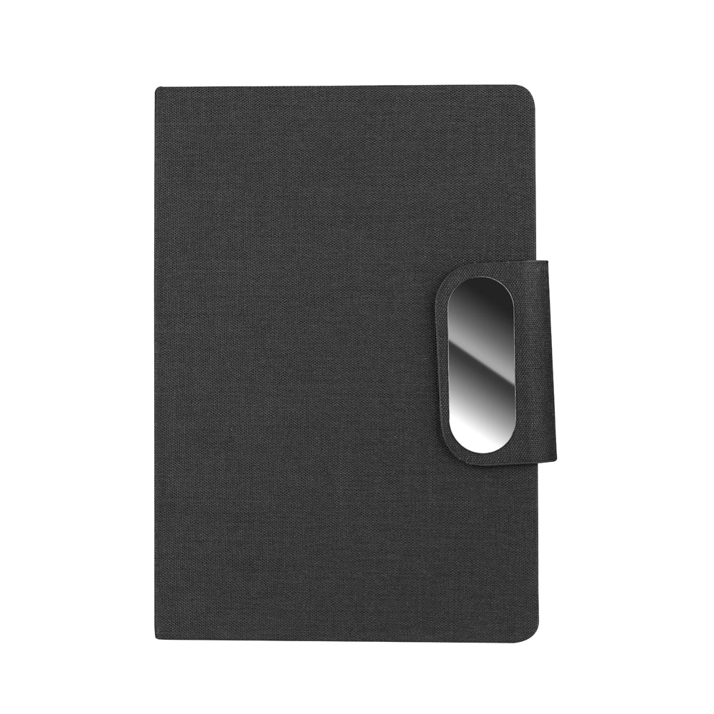 Kit Escritório com Caderno Capa Dura, Caneta e Garrafa Térmica 650ml - Ref. CJ315