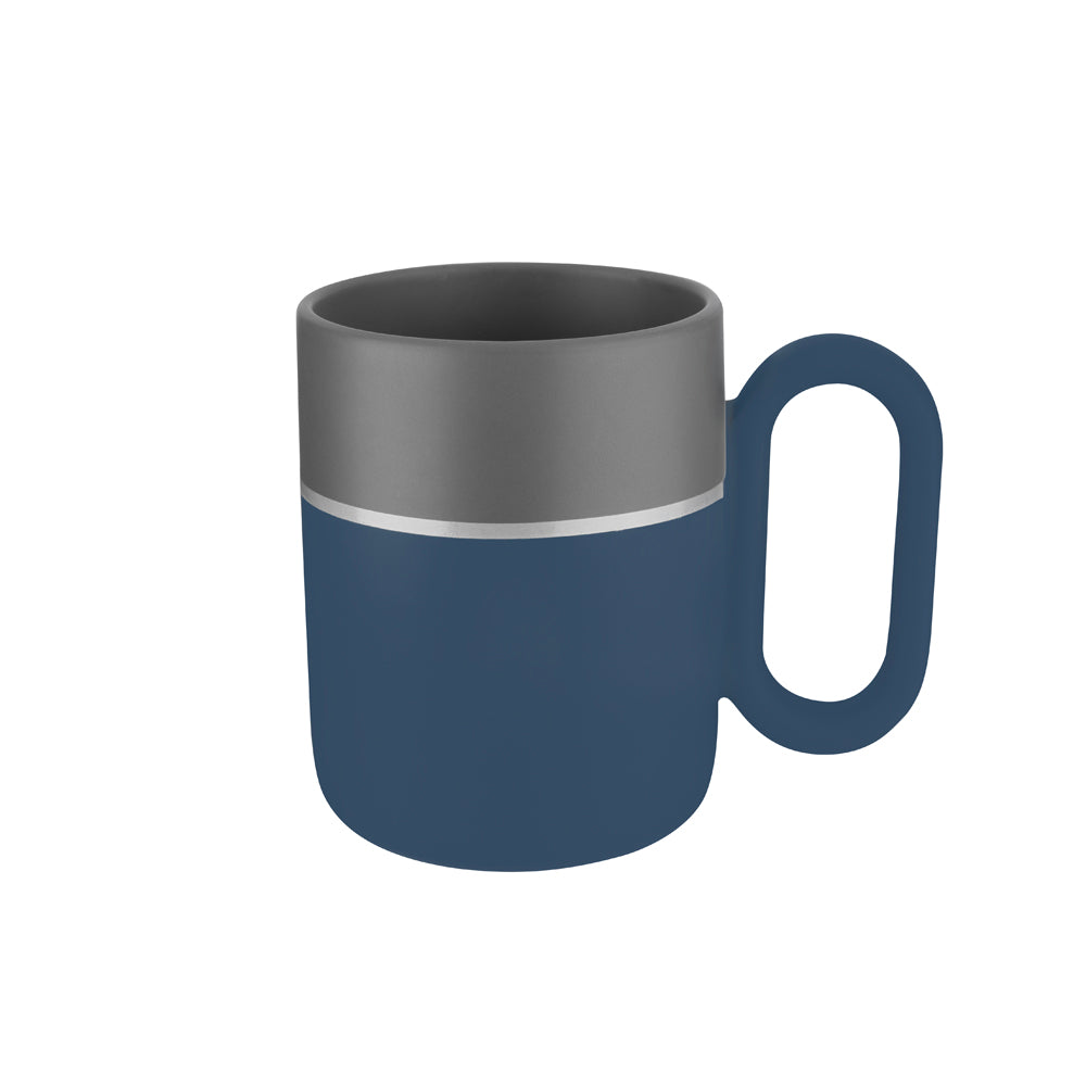 Kit Escritório com Caderno Fechamento Magnético, Caneta e Caneca em Cerâmica - Ref. Cj405
