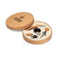 MORETO - Kit de Vinho Madeira e Inox e Caixa em Cortiça - Ref. 94119