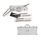 MACE - Kit Churrasco Maleta Alumínio c/ Luva - 7 Peças - Ref. 93845