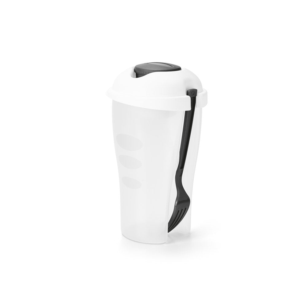 TURMERIC - Copo para Salada com Garfo e Molheira - 850ml - Ref. 53878