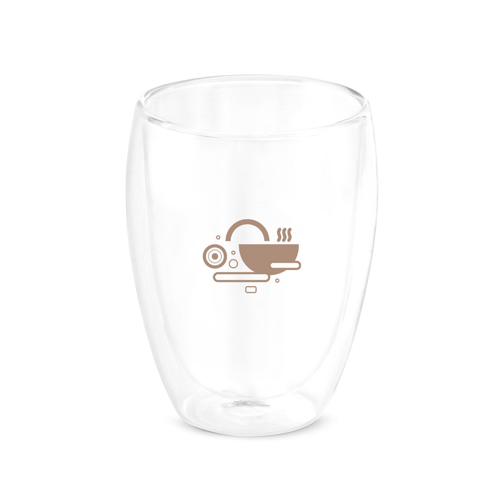 MACHIATO CUP - Copo Parede Dupla em Vidro Borossilicato 350ml - Ref. 94280