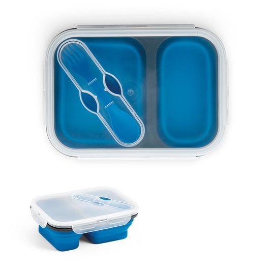 DILL - Marmita Hermética Retrátil em Silicone 2 Compartimentos - Ref. 93848