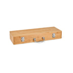 BOTTURA - Kit Churrasco Maleta Bambu e 6 Peças - Ref. 93844