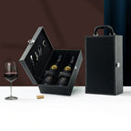 BARELLI - Caixa para 2 Garrafas de Vinho com Acessórios - Ref. 03494