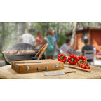 BOTTURA - Kit Churrasco Maleta Bambu e 6 Peças - Ref. 93844
