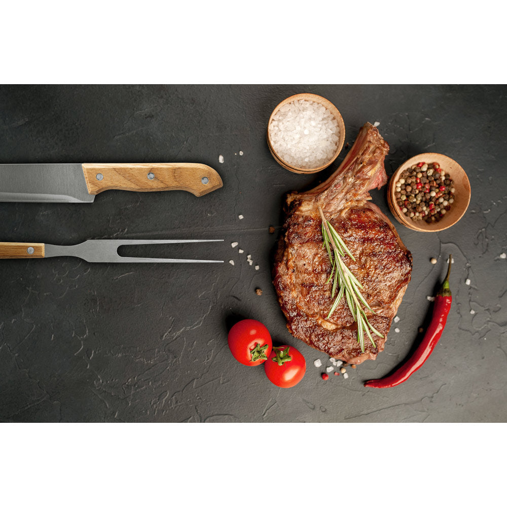 GARLIC - Kit Churrasco 3 Peças Case Nylon - Ref. 94145