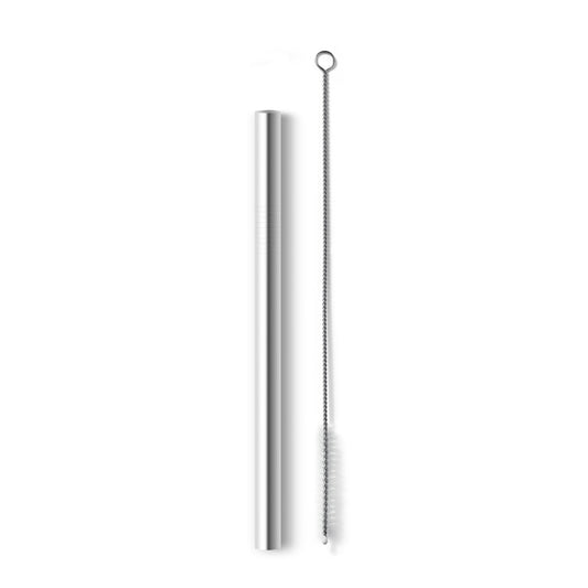 KAHANA WIDE - Canudo Aço Inox e Escova para Canudo Ø8mm - Ref. 94095